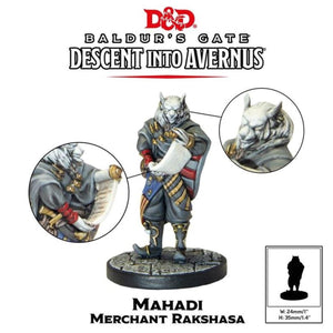 D&D Collectors Series Miniatures Baldurs Gate Descent into Avernus Mahadi