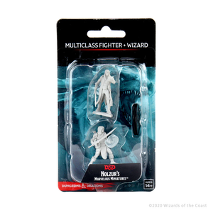 D&D Nolzurs Marvelous Unpainted Miniatures Male Multiclass Fighter + Wizard