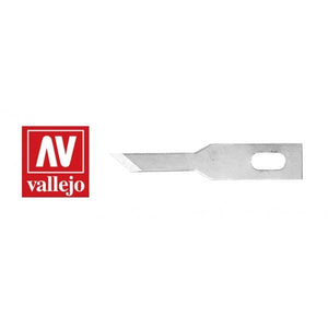 Vallejo Hobby Tools - #68 Stencil Edge Blades (5) - for no.1 handle