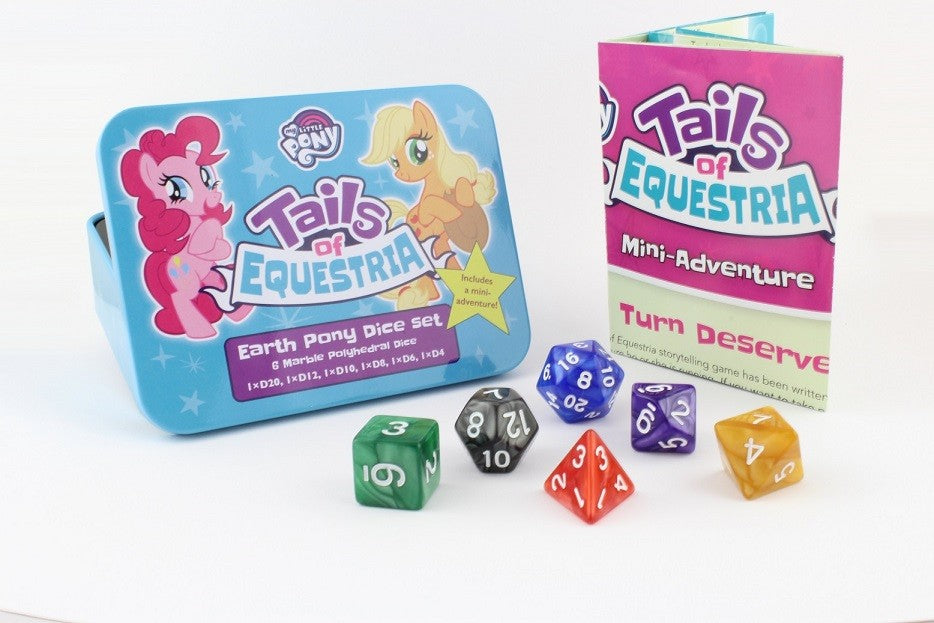 My Little Pony RPG Tails of Equestria Earth Pony Dice Set