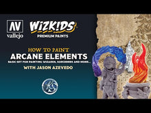 Load and play video in Gallery viewer, Wizkids Premium Paint Set by Vallejo: Arcane Elements
